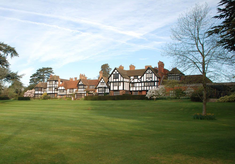 Ascott House from the South Lawn